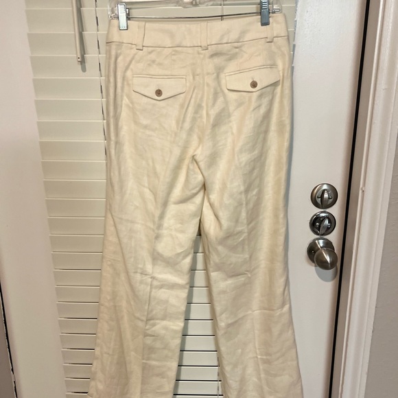 J. Crew cream slacks - Picture 3 of 3